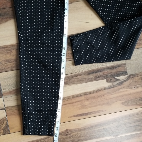 Ann Taylor Loft polka dot pants - Picture 7 of 8